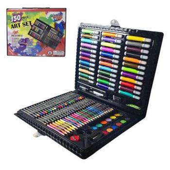 150 részes kreatív festő színező rajzkészlet – fekete (BB-9176) kép