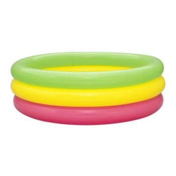 3 gyűrűs medence színes 70cm x 24cm kép