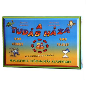 A tudás háza – családi műveltségi és kvíz társasjáték gyerekeknek és felnőtteknek (BBMJ) kép
