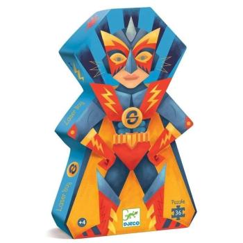 A villám pasi - Puzzle 36 db-os - Laser boy - 36pcs - Djeco kép