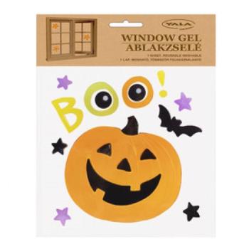 Ablakzselé Halloween tök kép