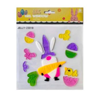 Ablakzselé nyuszis 20x25 kép