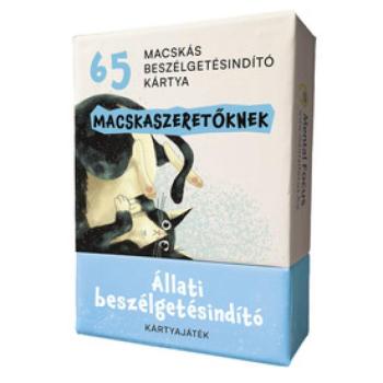 Állati beszélgetésindító kártyajáték macskaszeretőknek kép
