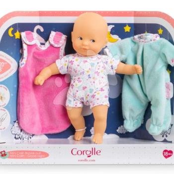 Alvózsák játékbabának Mini Calin Good Night Set Butterflies Mon Premier Poupon Corolle rugdalózóval 20 cm babának 18 hó-tól kép