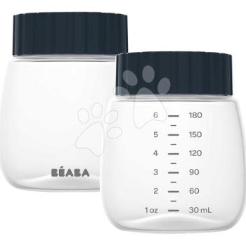 Anyatejtároló üvegek Collection and Storage Bottles for Double and Single Breast Pumps Beaba megfelelőek fagyasztóba 2 db 2x180 ml kép