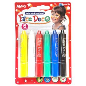 Arcfestő kréta 6 darabos kép