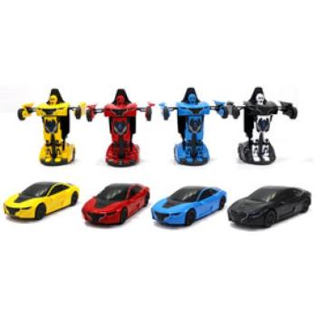 Átalakuló kisautó többféle - 1:32, zenél, világít kép