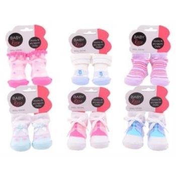 Babacipő /zokni 40-45 cm babához, több féle kép