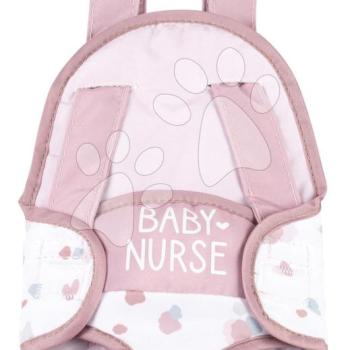 Babahordozó 42 cm játékbabának Baby Carrier Natur D'Amour Baby Nurse Smoby ergonomikus kenguru kép