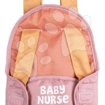 Babahordozó állítható vállpántokkal Carrier Soft Baby Nurse Smoby ergonomikus 42 cm játék baba részére kép