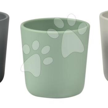 Babapoharak Silicone Glass Set Beaba Grey Sage & Mineral szilikonból 3 drb 4 hó-tól kép