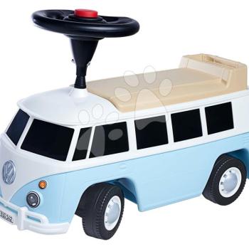 Bábitaxi minibusz hanggal Baby Volkswagen T1 Blue BIG valósághű dizájnban és tárolóhellyel 18 hó-tól kép