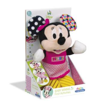 Baby Clementoni Disney Baby - Minnie Egér Első Plüssöm Csörgővel kép