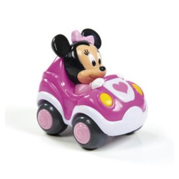 Baby Clementoni Disney Mickey /Minnie Hátrahúzós Kisautó Babáknak kép