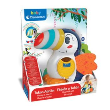 Baby Clementoni Fábián A Tukán - Interaktív Magyarul Beszélő Madár kép