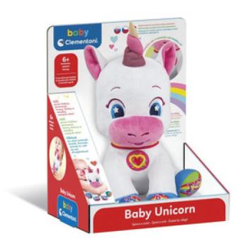 Baby Clementoni Interaktív Tanuló Plüss Unikornis kép