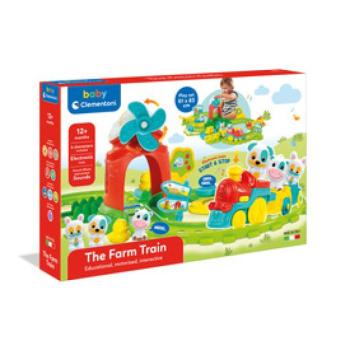 Baby Clementoni Interaktív Vonat Szett kép