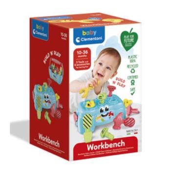 Baby Clementoni Szerszámos Láda, Formaillesztő kép