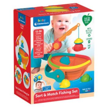 Baby Clementoni Szivárvány Horgász Szett kép