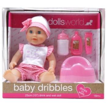 Baby Dribbles pisilő baba - 25 cm kép