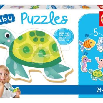 Baby puzzle Tengeri élőlények Educa 5-ábra 24 hó-tól kép