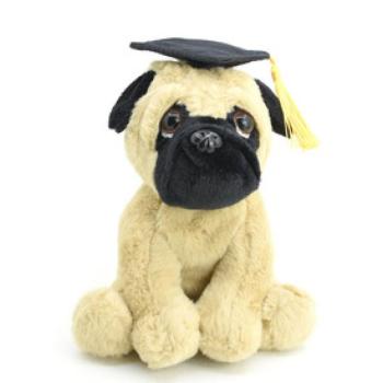 Ballagós ülő mopsz 16cm kép