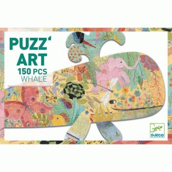 Bálna művész puzzle 150 darabos - Whale - Djeco - DJ07658 kép