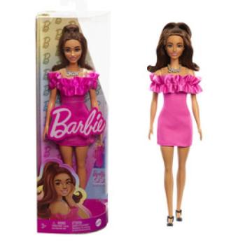 Barbie 65. Évfordulós baba pink metál ruhában kép