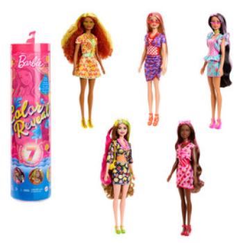 Barbie Color reveal meglepetés baba-illatos gyümik kép
