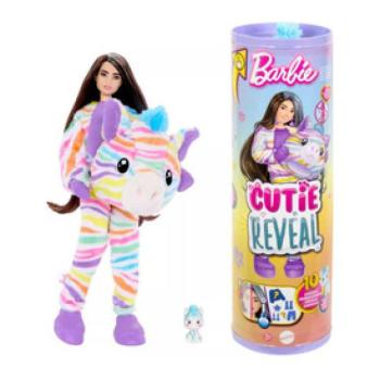 Barbie cutie reveal meglepetés baba - zebra kép