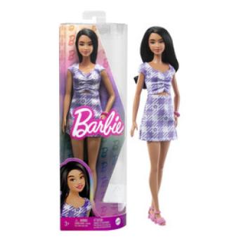 Barbie fashionista barátnők - lila ruhában kép