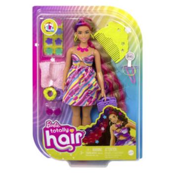 Barbie Totally hair baba - virág kép