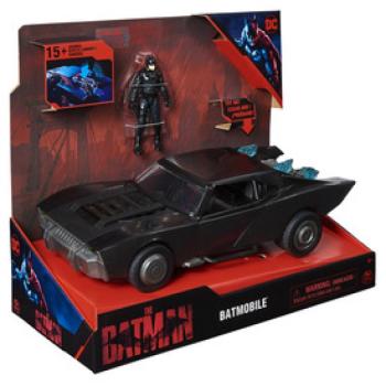 Batman mozifilm - 4" Batmobil és figura kép