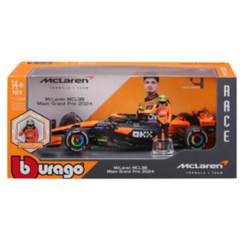 Bburago 1 /24 F1 versenyautó pilótával - McLaren MCL38 kép