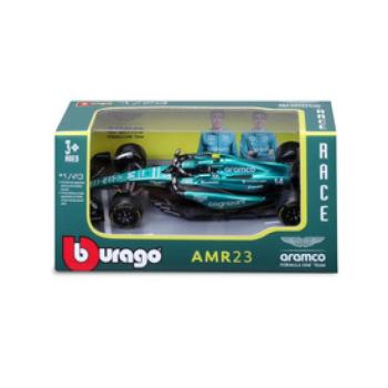 Bburago 1 /43 F1 versenyautó - Aston Martin AMR23 (#14) F. Alonso kép