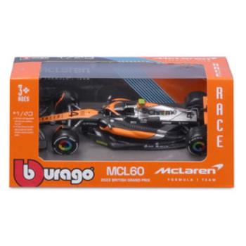 Bburago 1 /43 F1 versenyautó - Mclaren MCL60 #4 (Lando Norris kép