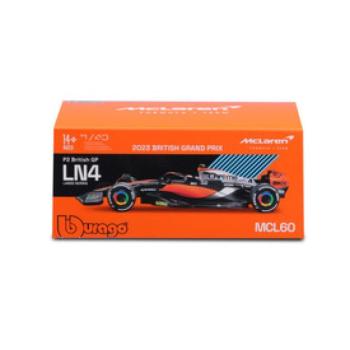 Bburago 1 /43 F1 versenyautó - Mclaren MCL60 (With helmet) (#4)Lando Norris kép