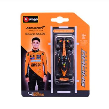 Bburago 1 /64 F1 versenyautó - Mclaren MCL39 Norris kép
