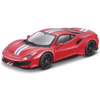 Bburago Ferrari 488 Pista versenyautó 1:43 kép