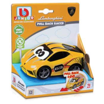 Bburago Jr. Visszahúzós versenyautó - Lamborghini kép