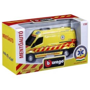 Bburago Magyar Mentőautó VW Crafter 1:50 kép