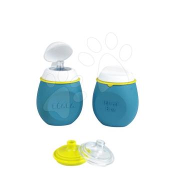 Beaba szett palackok BabySqueez' 2in1 a Squeez'Portion 912624 kék kép