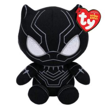 Beanie Babies plüss figura Marvel BLACK PANTHER, 15 cm kép