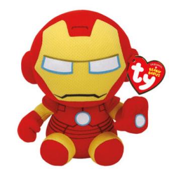 Beanie Babies plüss figura Marvel IRON MAN, 15 cm kép