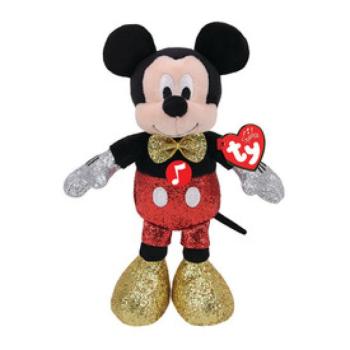 Beanie Babies plüss figura MICKEY, 20 cm kép