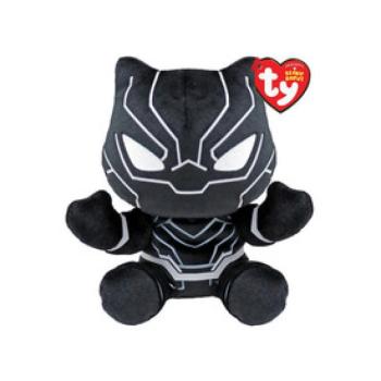 Beanie Babies SOFT plüss BLACK PANTHER, 15 cm kép