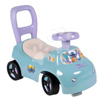 Bébitaxi és járássegítő 2in1 Stitch Car Ride On Smoby tárolóval az ergonomikus ülőke alatt és háttámlával 10 hó-tól kép