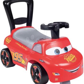 Bébitaxi és járássegítő Cars Auto Ride-On Disney Smoby háttámlával és tárolóhellyel 10 hó kép