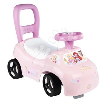 Bébitaxi és járássegítő Disney Princess Auto Ride On Smoby ergonomikus háttámlával és tárolóval az ülőke alatt 10 hó-tól kép