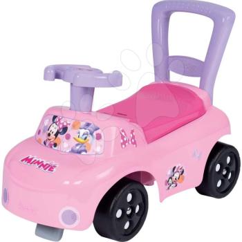 Bébitaxi és járássegítő Minnie Auto Ride-On Disney Smoby háttámlával és tárolóhellyel 10 hó kép